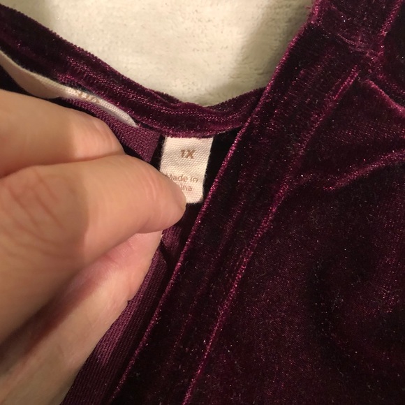 Soft Surroundings Velvet Dress (IT HAS POCKETS) - Picture 8 of 14